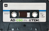 Compact Cassette: TDK  - AD 90