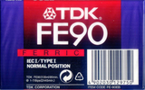 Compact Cassette: TDK  - FE 90