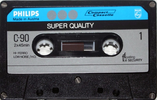 Compact Cassette: Philips  - Super Quality 90