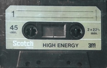 Compact Cassette: 3M Scotch - High Energy 45