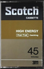 Compact Cassette: 3M Scotch - High Energy 45