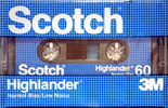 Compact Cassette: 3M Scotch - Highlander 60