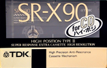 Compact Cassette: TDK  - SR-X 90