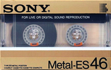 Compact Cassette: Sony  - Metal-ES 46