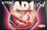 Compact Cassette: TDK  - AD1 64