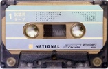 Compact Cassette National "QFTIVCCNRFZ 6022" Demonstration Tape 1970 Japan