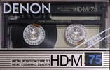 Compact Cassette: Nippon Columbia / Denon Denon - HD-M 75