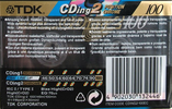 Compact Cassette: TDK  - CDing 2 100