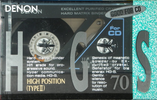 Compact Cassette: Nippon Columbia / Denon Denon - HG-S 70