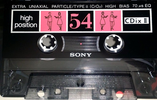 Compact Cassette: Sony  - CDix II 54