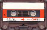 Compact Cassette: Sony  - CHF 60