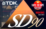 Compact Cassette: TDK  - SD 90