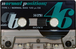 Compact Cassette: Sony  - CDix I 46