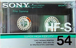 Compact Cassette: Sony  - HF-S 54