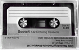 Compact Cassette: 3M Scotch - 542 30