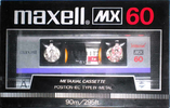 Compact Cassette: Maxell / Hitachi Maxell - MX 60