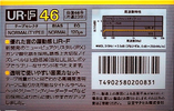 Compact Cassette: Maxell / Hitachi Maxell - UR-F 46