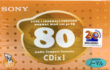 Compact Cassette: Sony  - CDix I 80