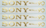 Compact Cassette: Sony  - Metallic 90