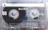 Compact Cassette: Sony  - EF-X 60