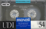 Compact Cassette: Maxell / Hitachi Maxell - UDI 54