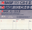 Compact Cassette: BASF  - Chromdioxid Extra II 90