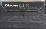 Compact Cassette:  Dixons - DX II 90