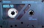 Compact Cassette: Nippon Columbia / Denon Denon - HD8S 90