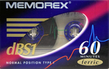 Compact Cassette: Memorex  - dBS1 60