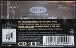 Compact Cassette: Sony  - CD-IT 54