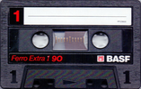 Compact Cassette: BASF  - Ferro Extra I 90