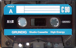 Compact Cassette:  Grundig - Studio-Cassette 90