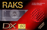 Compact Cassette: RAKS  - DX 60