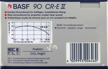 Compact Cassette: BASF  - Chromdioxid Extra II 90