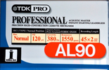 Compact Cassette: TDK  - Professional 90