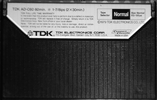 Compact Cassette: TDK  - AD 60