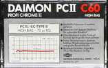 Compact Cassette:  Daimon - Profi Chrome II 60