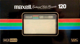 VHS, Video Home System: Maxell / Hitachi Maxell - HGX Gold 120