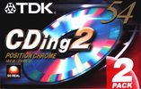 2 pack: TDK  - CDing 2 54