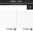 Compact Cassette: TDK  - SA 90