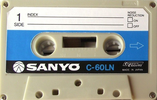 Compact Cassette:  Sanyo -  60