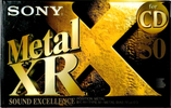 Compact Cassette: Sony  - Metal-XR 50