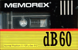 Compact Cassette: Memorex  - dB 60