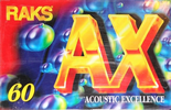 Compact Cassette: RAKS  - AX 60