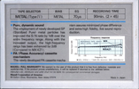 Compact Cassette: Maxell / Hitachi Maxell - MX 90