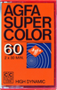 Compact Cassette: AGFA  - SUPER COLOR 60