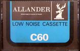 Compact Cassette:  Allander -  60