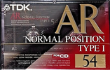 Compact Cassette: TDK  - AR 54