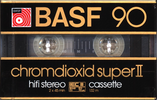 Compact Cassette: BASF  - Chromdioxid Super II 90