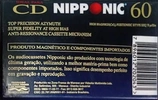 Compact Cassette Nipponic SG 60 Type II Chrome Brazil